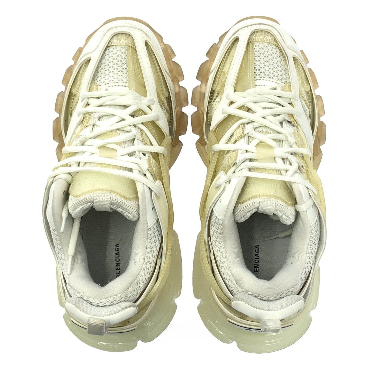 BALENCIAGA | TRACK CLEAR SOLE 低筒運動鞋 | 尺寸 26.5 | 白色 | 男款