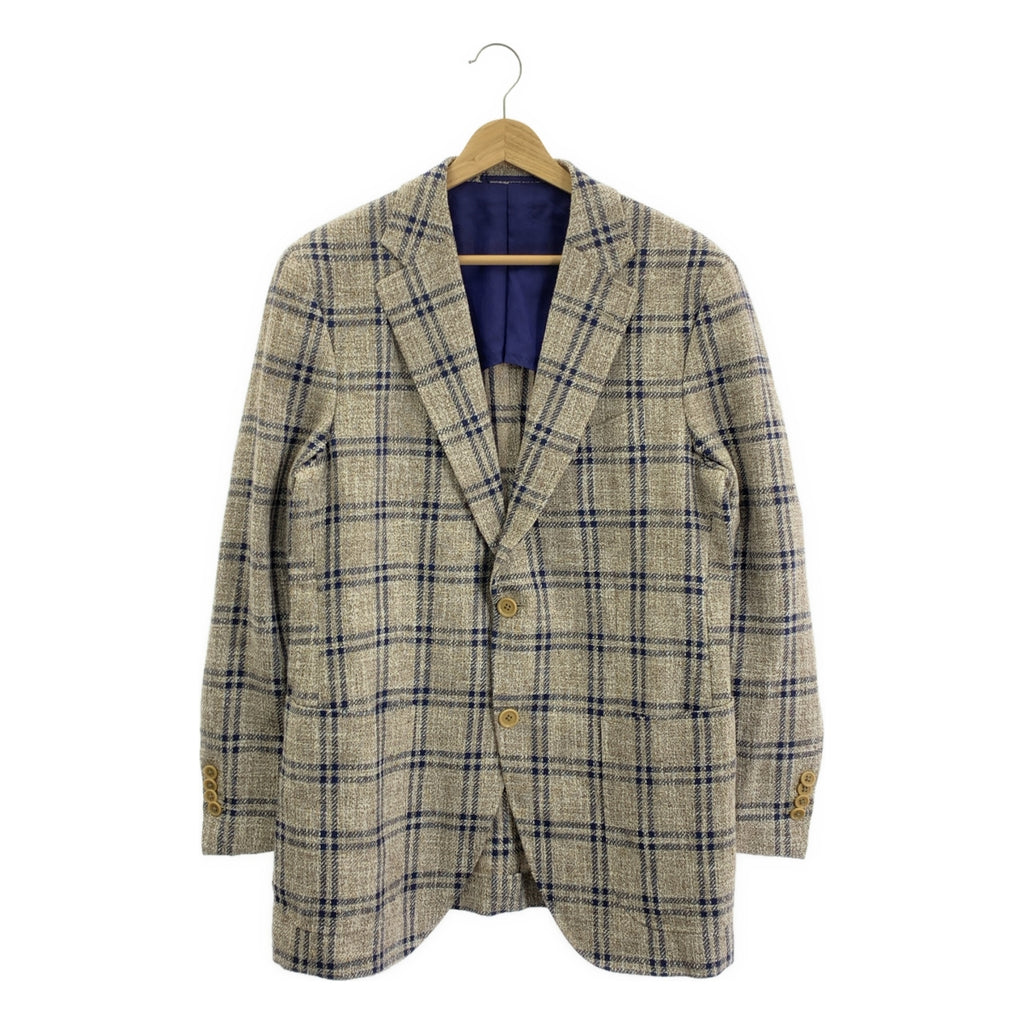 Tex Teq / テックステック | チェック テーラードジャケット |