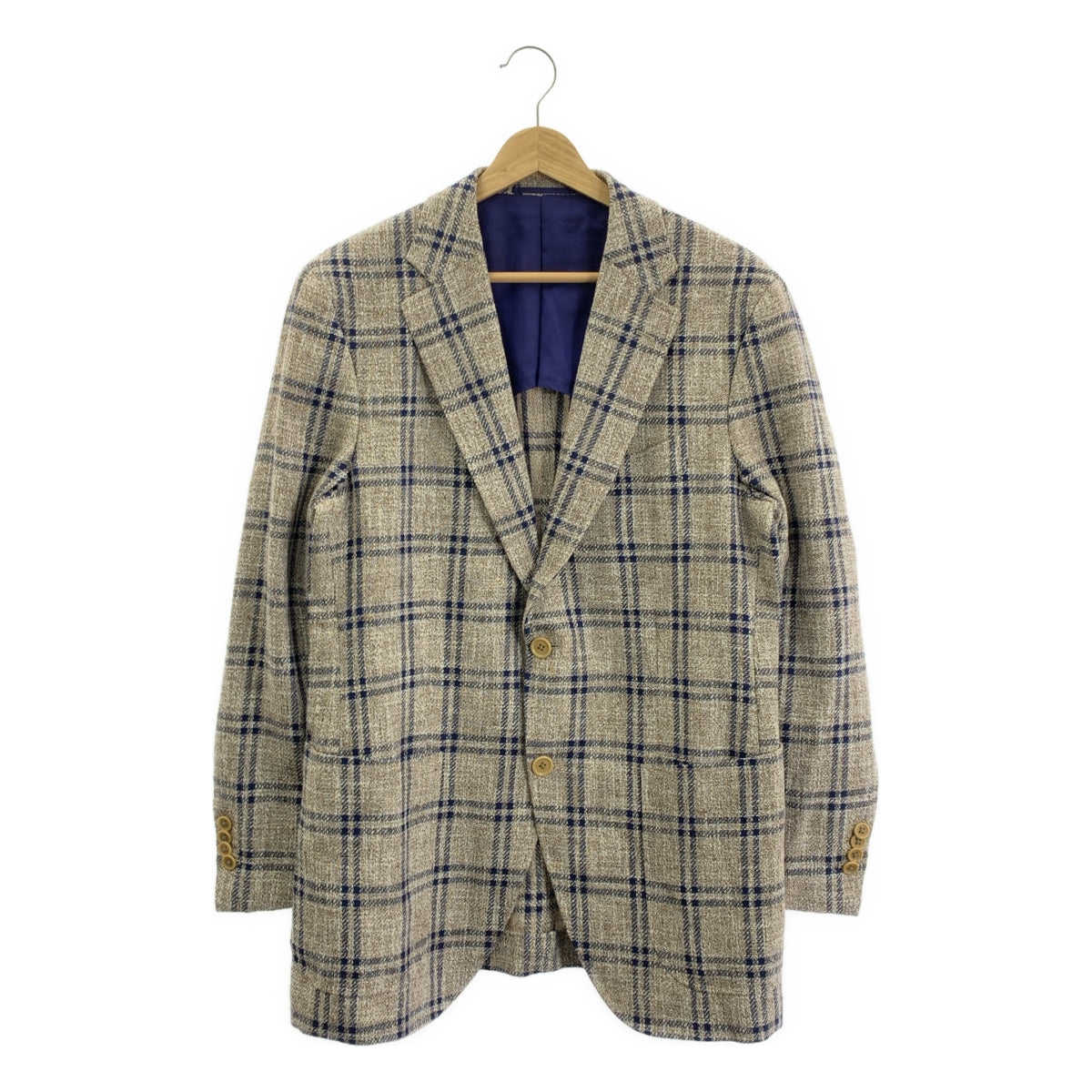 Tex Teq / テックステック | チェック テーラードジャケット |