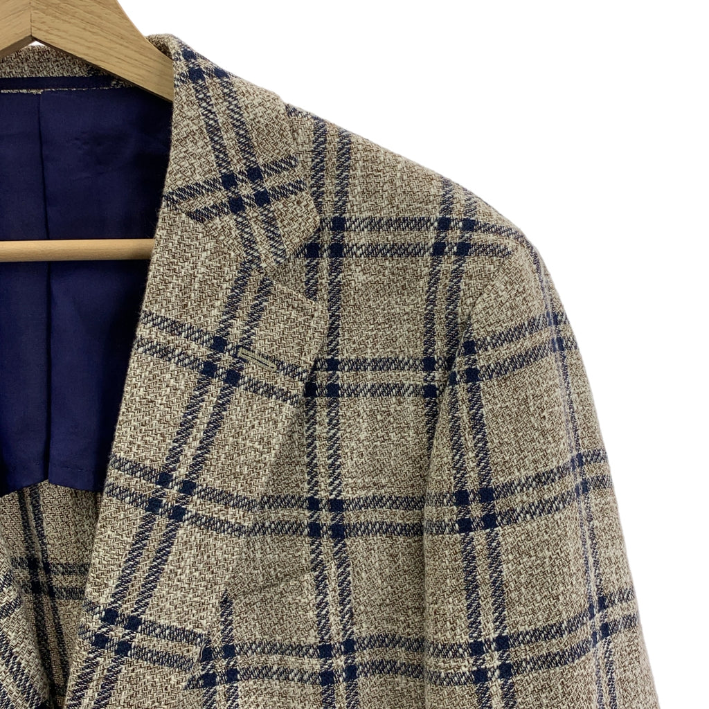 Tex Teq / テックステック | チェック テーラードジャケット |