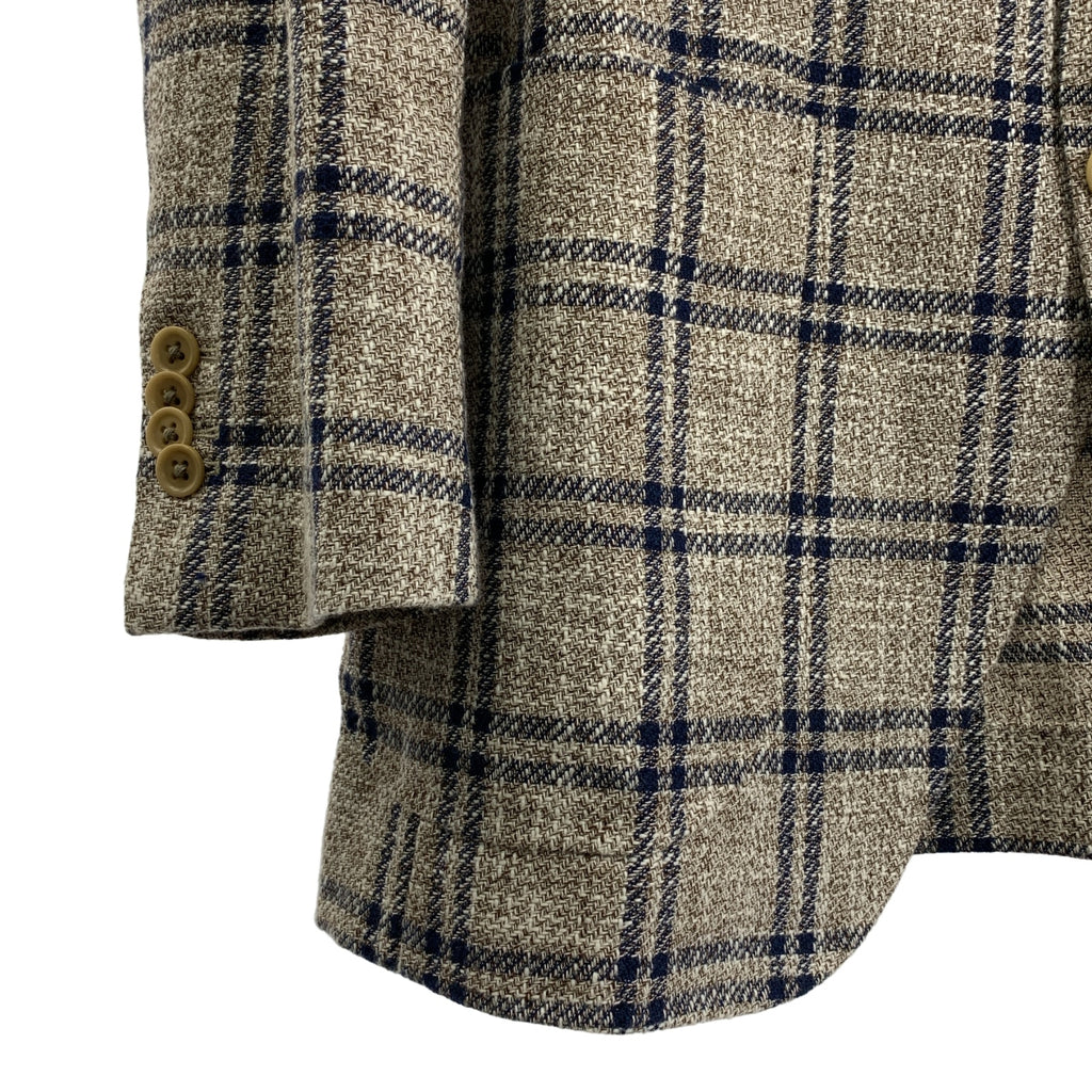 Tex Teq / テックステック | チェック テーラードジャケット |