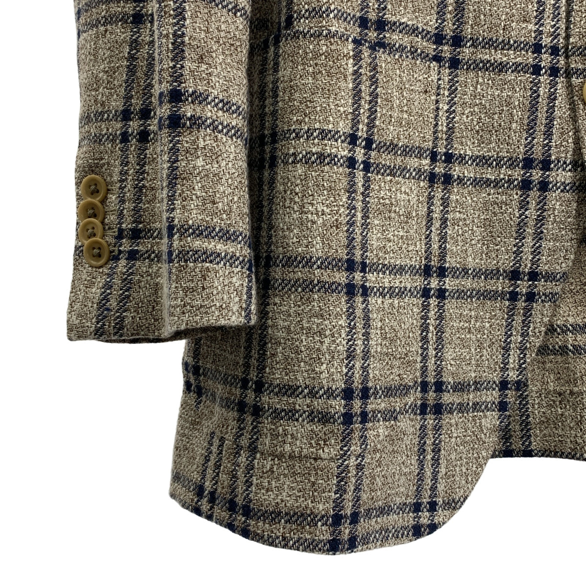 Tex Teq / テックステック | チェック テーラードジャケット |