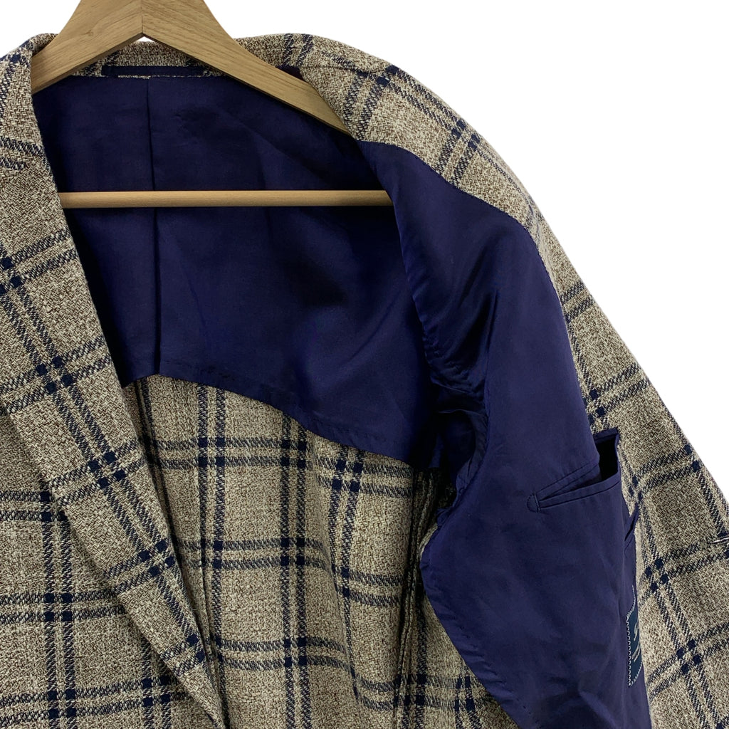 Tex Teq / テックステック | チェック テーラードジャケット |