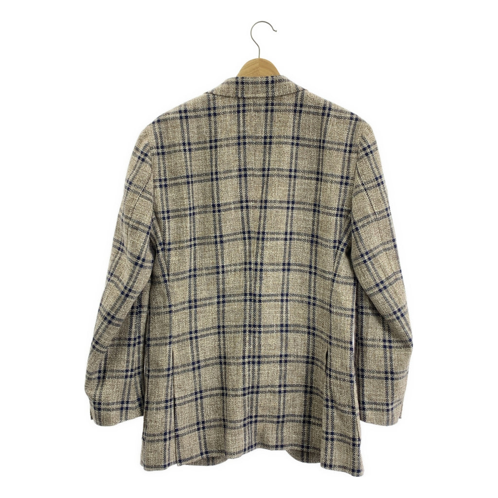 Tex Teq / テックステック | チェック テーラードジャケット |