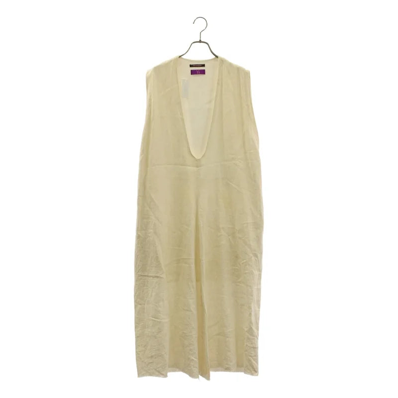 TAKESHI KOSAKA by Y's Pink Label / タケシコウサカバイワイズピンクレーベル | リネン スリーブレス ワンピース | 2 | レディース