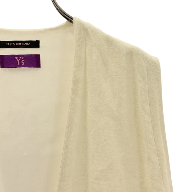 TAKESHI KOSAKA by Y's Pink Label / タケシコウサカバイワイズピンクレーベル | リネン スリーブレス ワンピース | 2 | レディース
