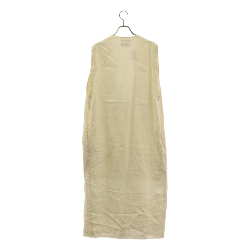 TAKESHI KOSAKA by Y's Pink Label / タケシコウサカバイワイズピンクレーベル | リネン スリーブレス ワンピース | 2 | レディース