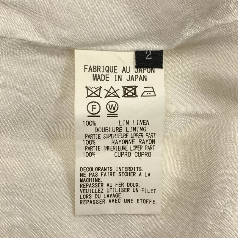 TAKESHI KOSAKA by Y's Pink Label / タケシコウサカバイワイズピンクレーベル | リネン スリーブレス ワンピース | 2 | レディース