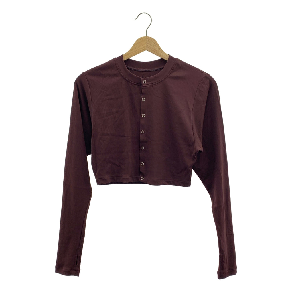 DAWN / ダン | MIDDLE HAORI WITH BUTTONS クロップド ハオリ カーディガン | F | レディース