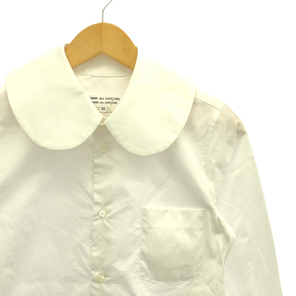 COMME des GARCONS COMME des GARCONS / Comme des | 2017AW | Round collar shirt blouse | XS | Women's