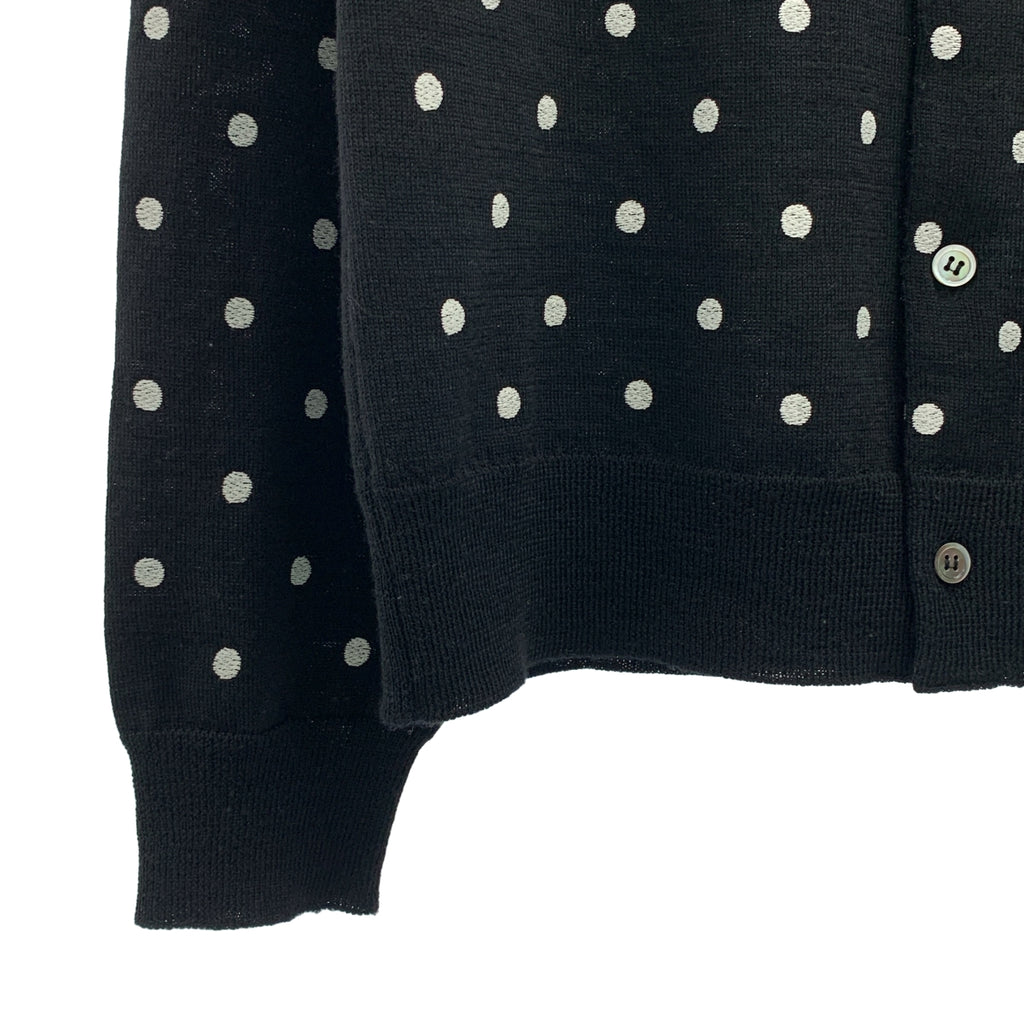 COMME des GARCONS COMME des GARCONS / コムコム | 2025AW | ドット エンブロイダリー クルーネック カーディガン | M | レディース
