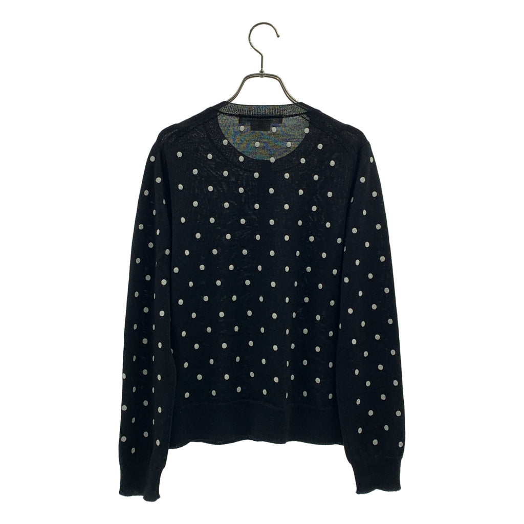 COMME des GARCONS COMME des GARCONS / コムコム | 2025AW | ドット エンブロイダリー クルーネック カーディガン | M | レディース