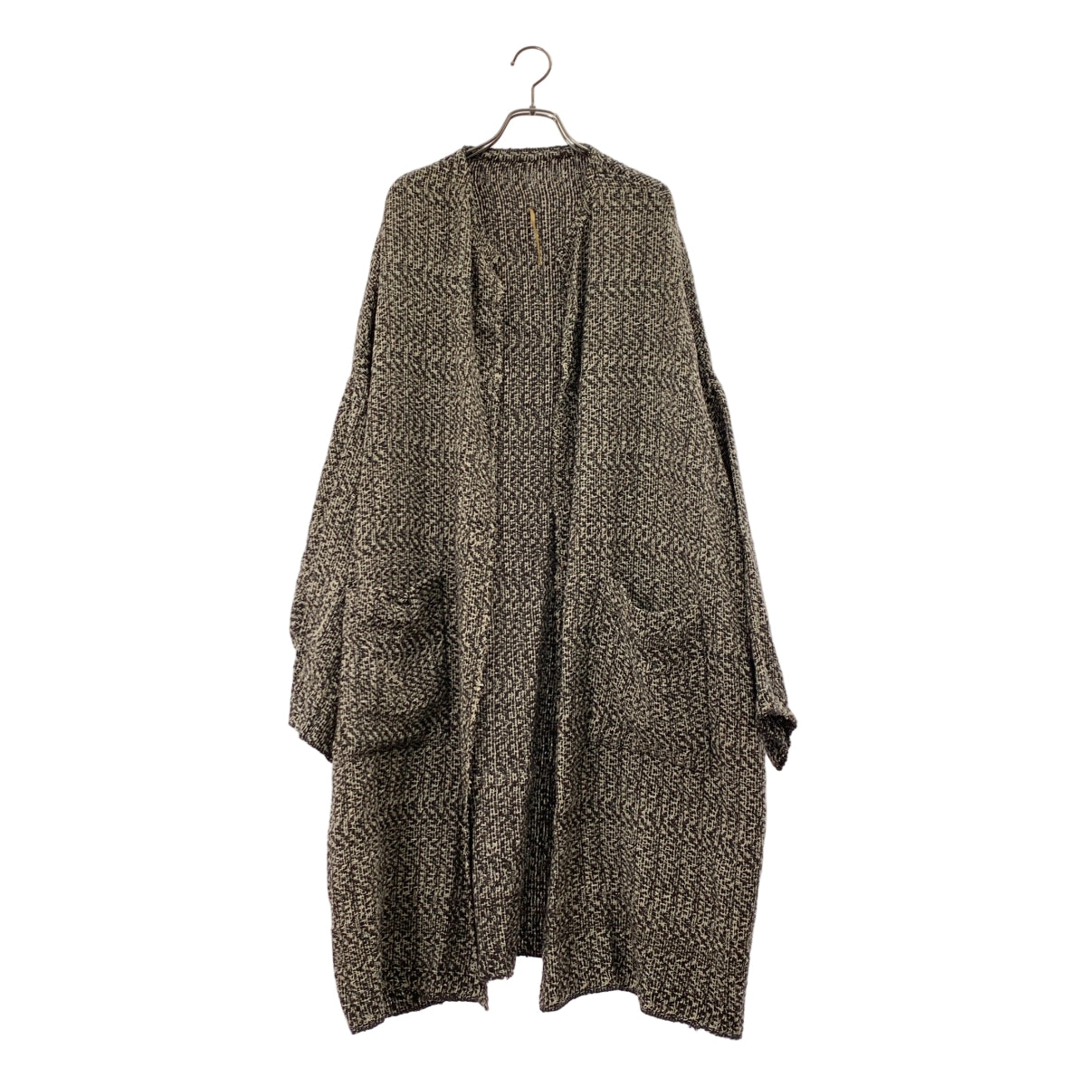 ISABELLA STEFANELLI / イザベラステファネリ | Virginia Coat hand woven ヴァージニア シルク混 手織り コート |