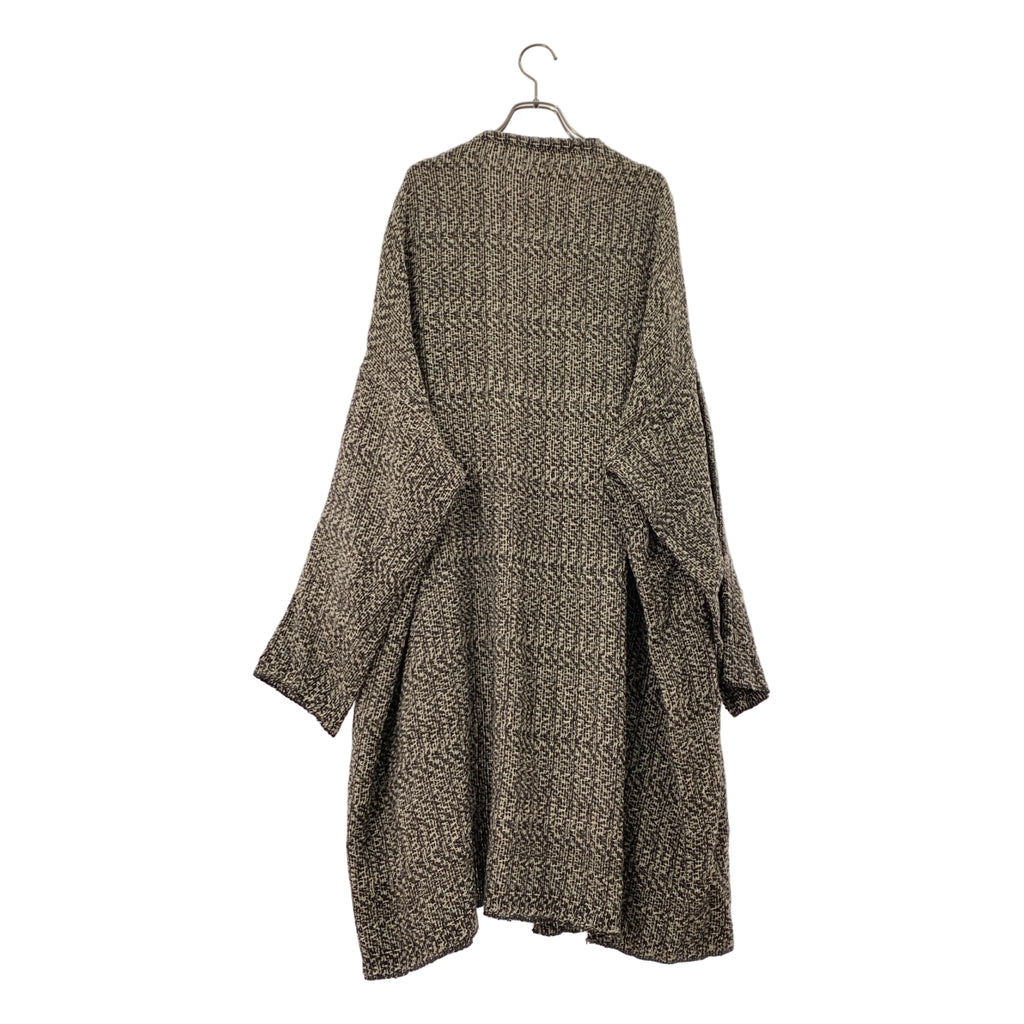 ISABELLA STEFANELLI / イザベラステファネリ | Virginia Coat hand woven ヴァージニア シルク混 手織り コート |