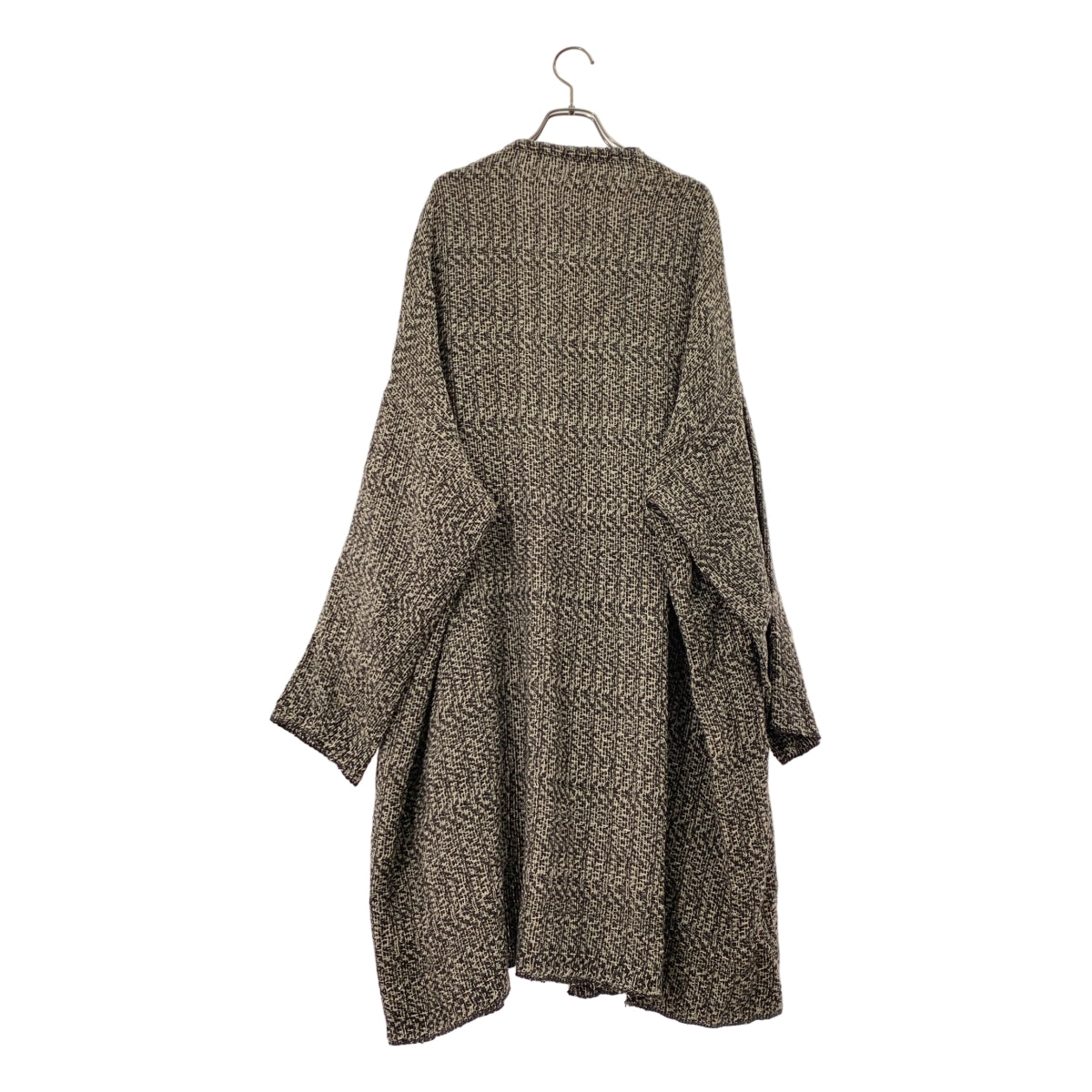 ISABELLA STEFANELLI / イザベラステファネリ | Virginia Coat hand woven ヴァージニア シルク混 手織り コート |