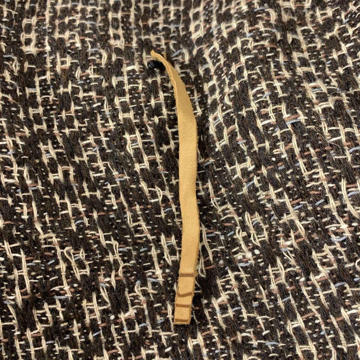 ISABELLA STEFANELLI / イザベラステファネリ | Virginia Coat hand woven ヴァージニア シルク混 手織り コート |