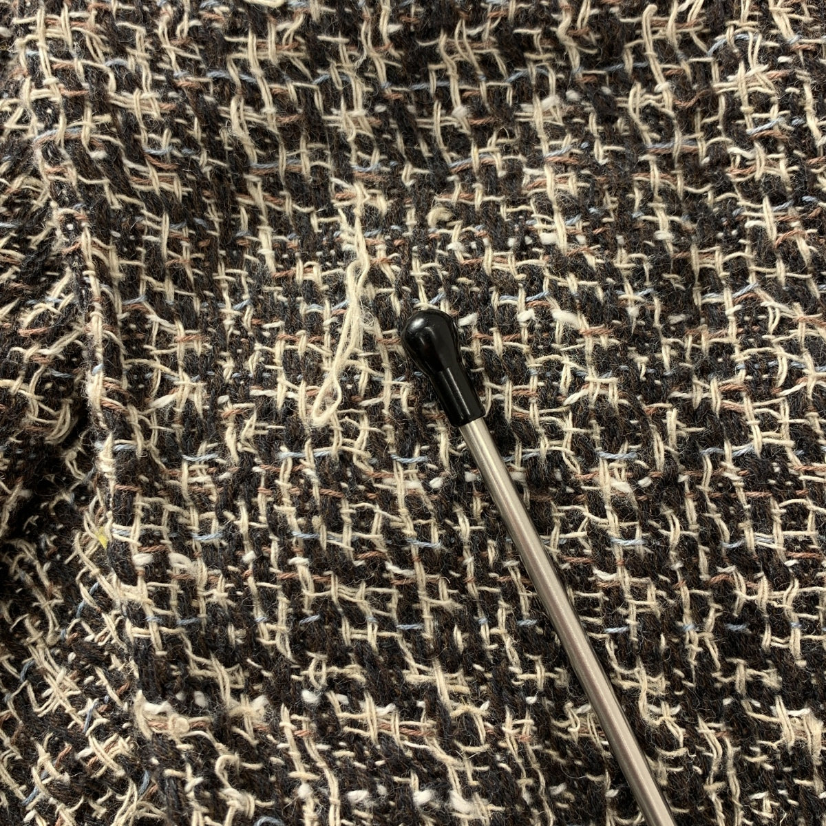 ISABELLA STEFANELLI / イザベラステファネリ | Virginia Coat hand woven ヴァージニア シルク混 手織り コート |