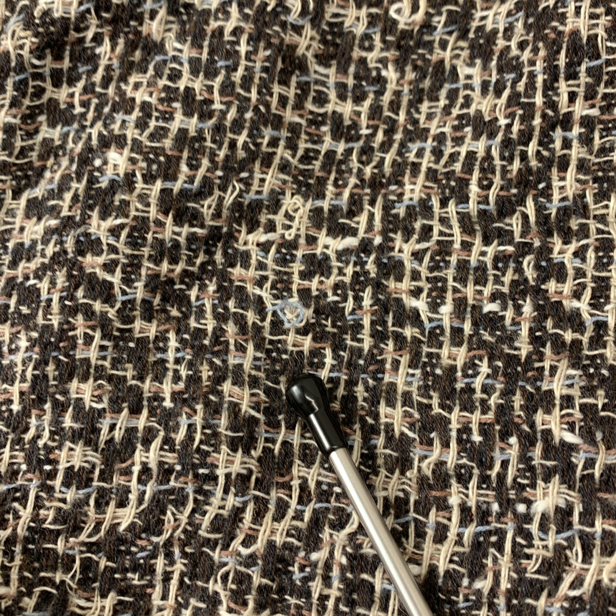 ISABELLA STEFANELLI / イザベラステファネリ | Virginia Coat hand woven ヴァージニア シルク混 手織り コート |