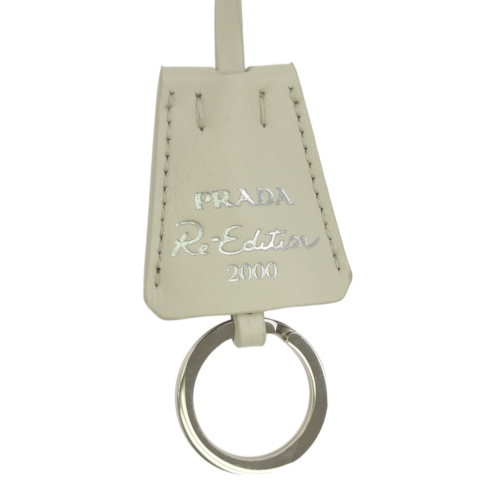 [新品] PRADA | 2000 複刻版 SPUGNA 1NE515 毛圈布迷你肩包 |白色 |女性的