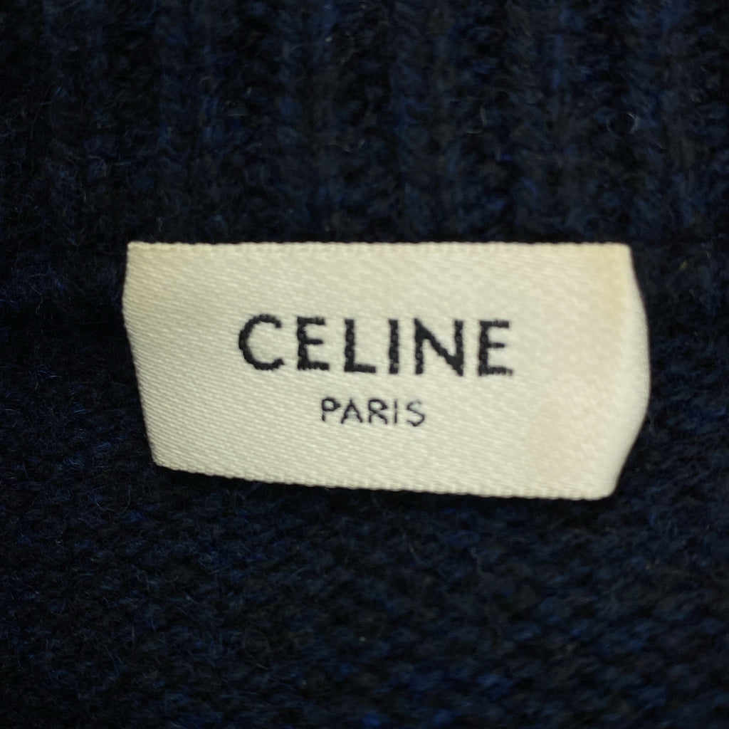 CELINE / セリーヌ | カシミヤ クルーネック ニット | XS | レディース