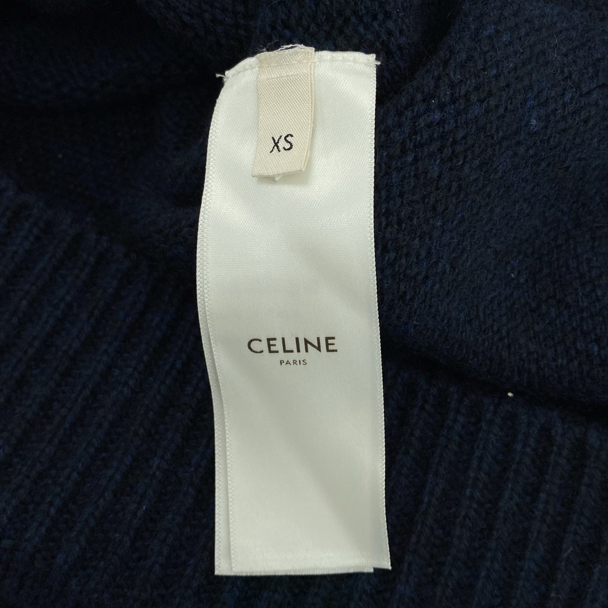 CELINE / セリーヌ | カシミヤ クルーネック ニット | XS | レディース