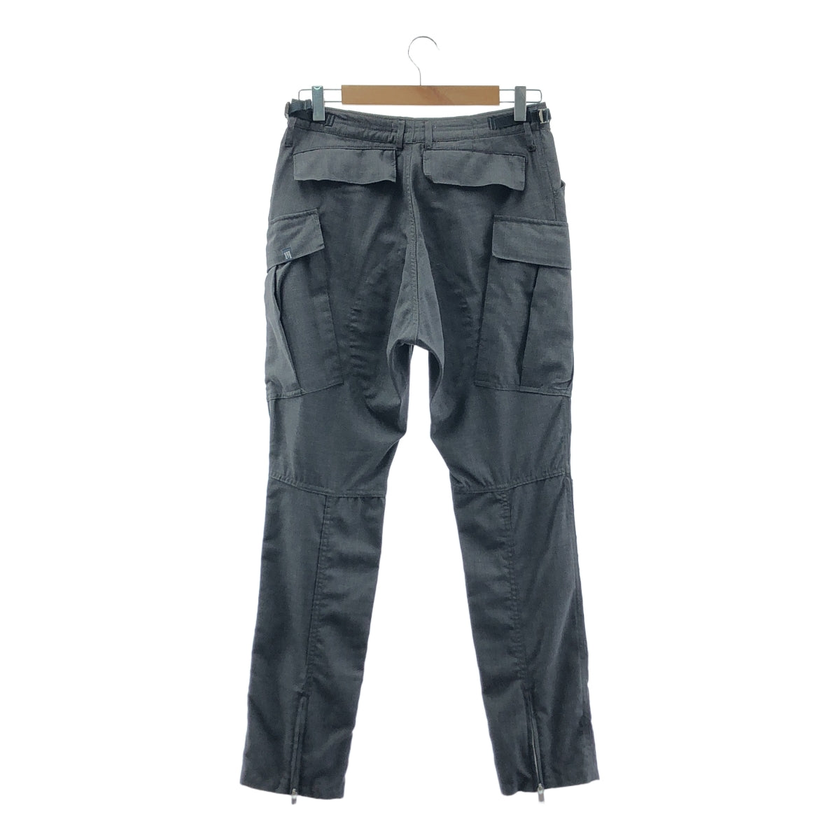 nonnative / 비 네이티브 | TROOPER TROUSERS RELAX FIT W/P TROPICAL STRETCH for Pilgrim Surf + Supply 트로피컬 릴렉스 피트 카고 팬츠 | 1 | 차콜 그레이 | 남성