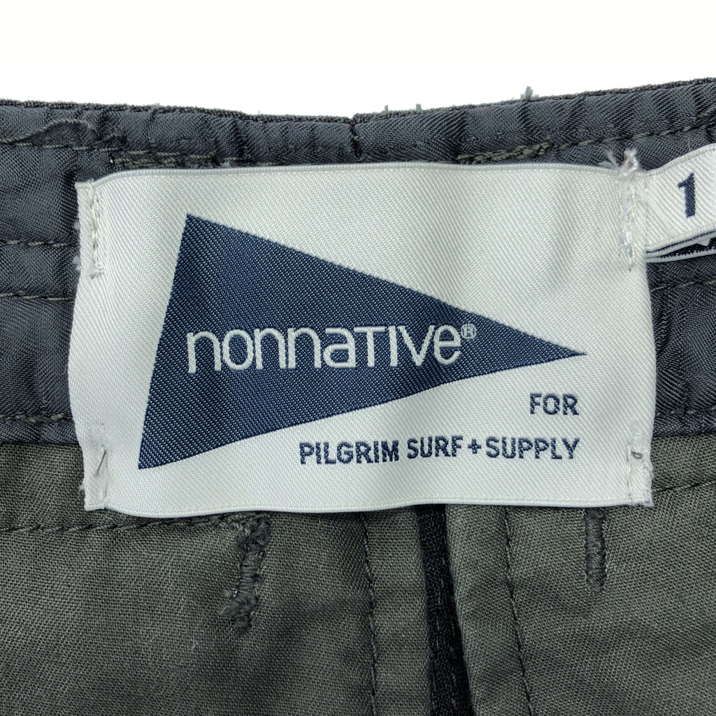 nonnative / ノンネイティブ | TROOPER TROUSERS RELAX FIT W/P TROPICAL STRETCH for Pilgrim Surf + Supply トロピカル リラックスフィット カーゴパンツ | 1 | チャコールグレー | メンズ