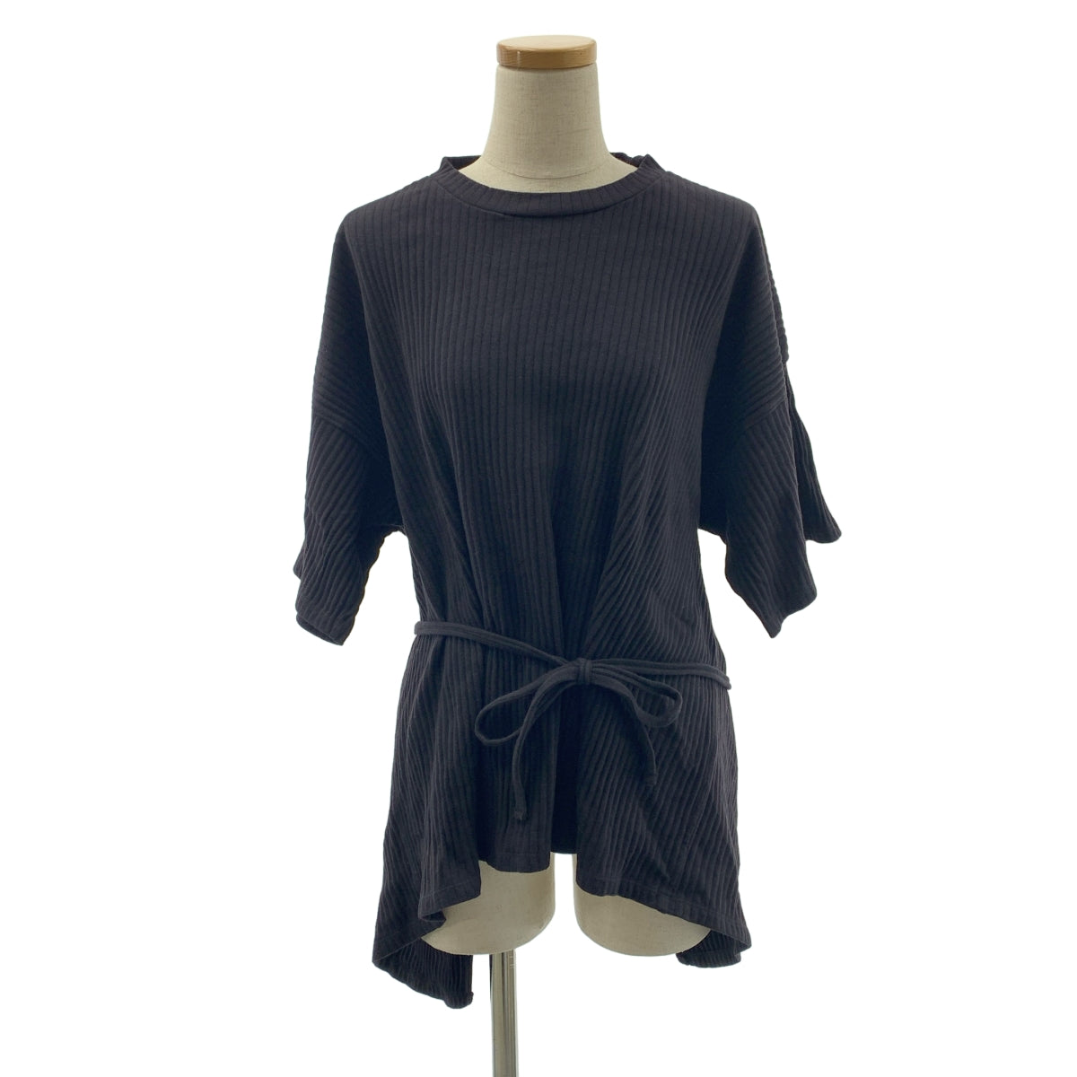 BASErange / ベースレンジ | SHAW ラップ リブ カットソー | S | レディース