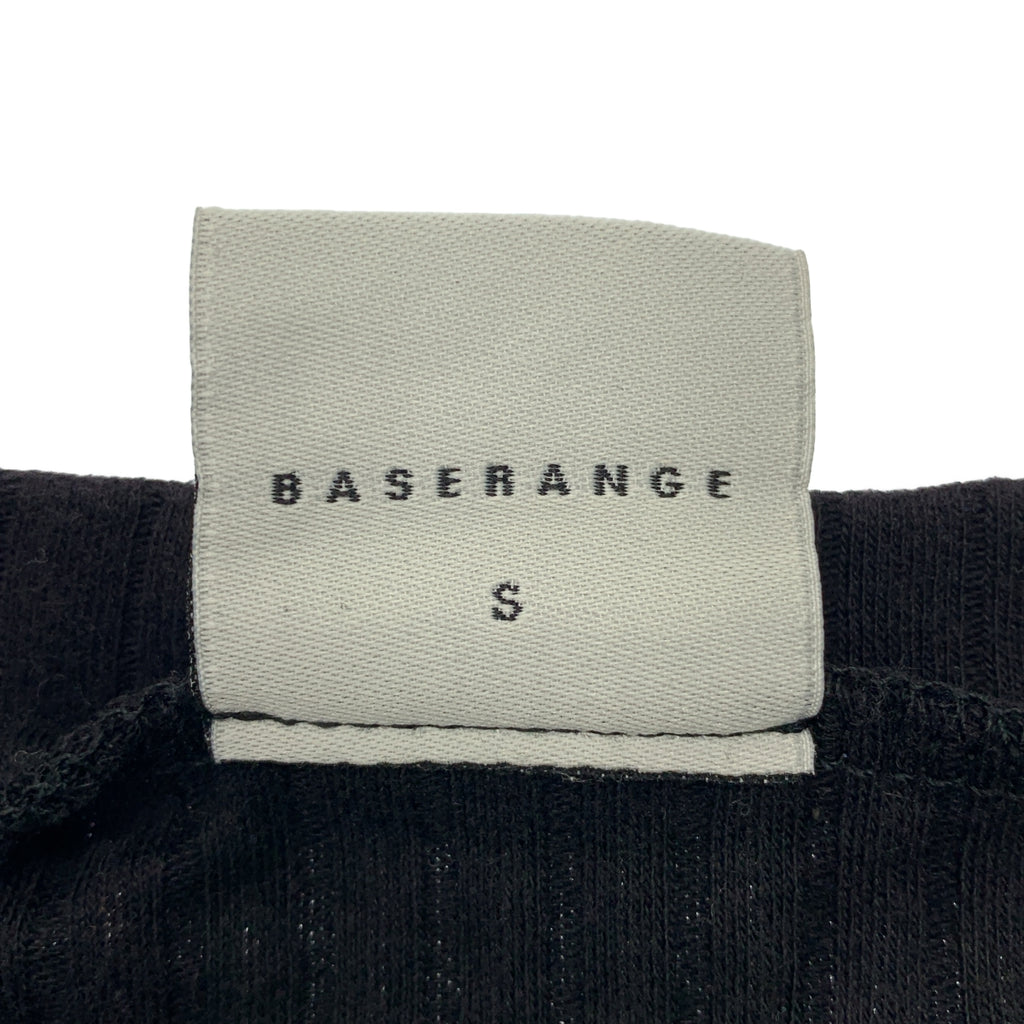 BASErange / ベースレンジ | SHAW ラップ リブ カットソー | S | レディース