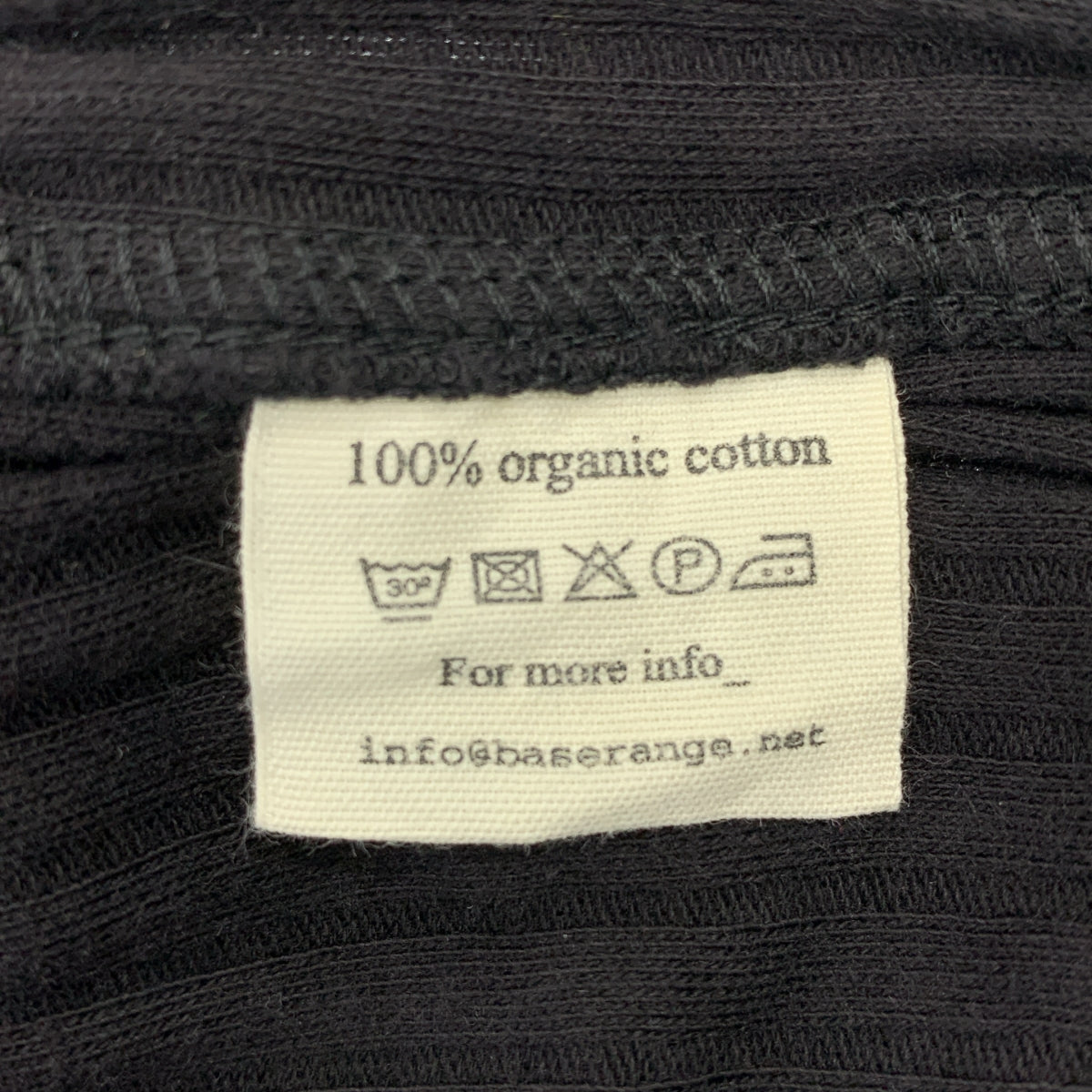 BASErange / ベースレンジ | SHAW ラップ リブ カットソー | S | レディース