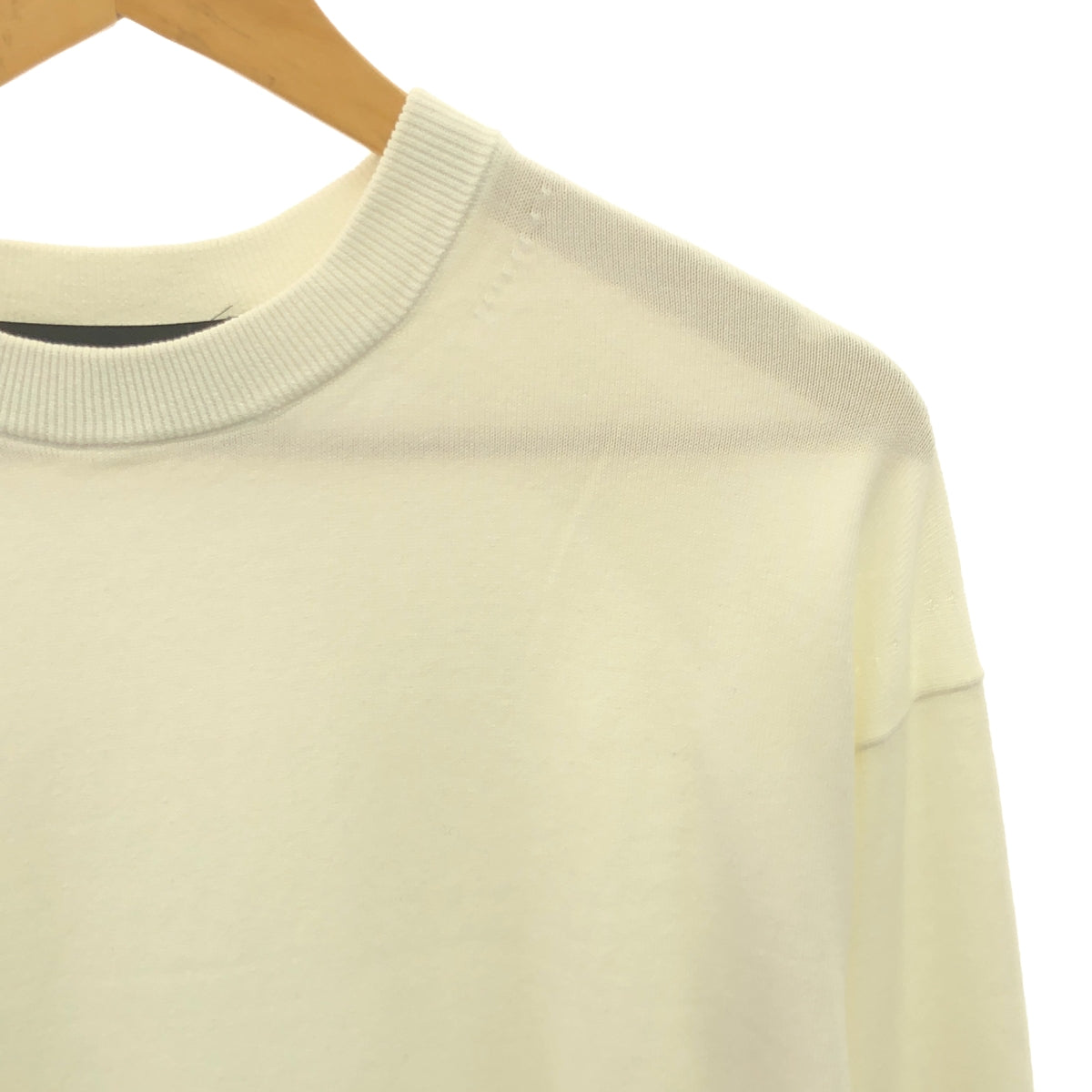 IHATOV | 2023SS | Cotton pullover long sleeve knit | S | Men's