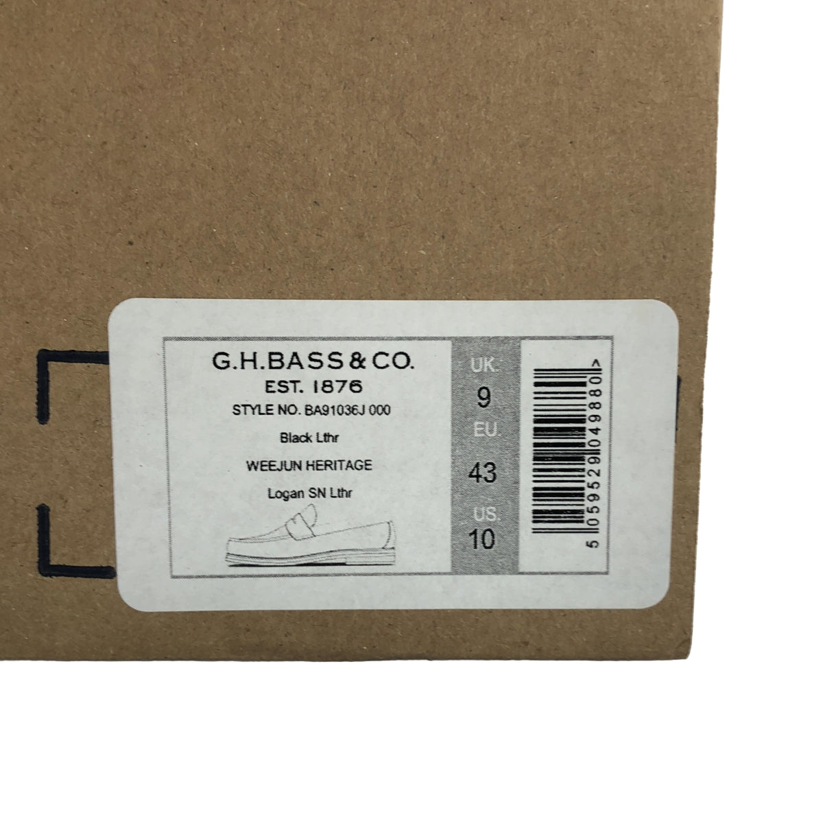 SOPHNET. / SOPHNET. | x GHBASS WEEJUNS HERITAGE LOGAN 皮革便士樂福鞋 | 尺寸 9 | 男款