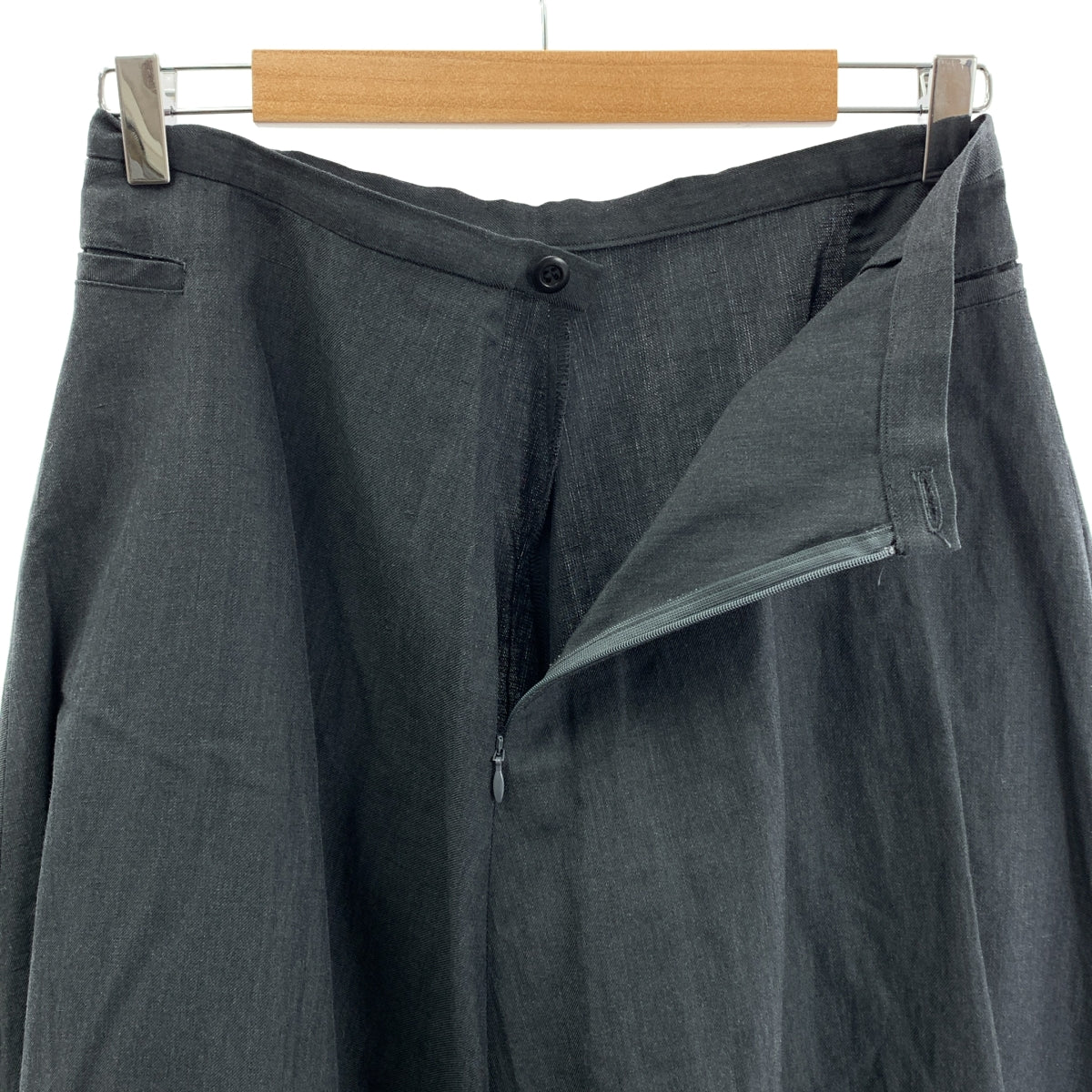 Lisette / 리제타 | 울 린넨 플레어 스커트 | 38 | 여성