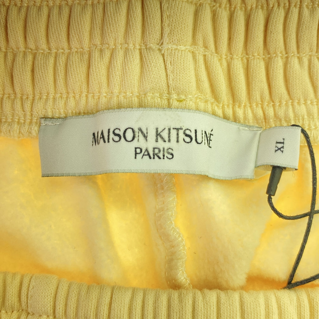 [全新品] MAISON KITSUNE | 棉質運動褲 | XL | 米色 | 男款