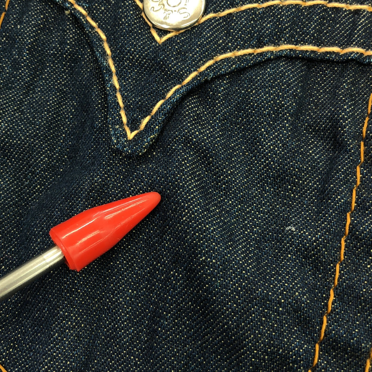Levi's red | Roll-up denim shirt | S | Men's