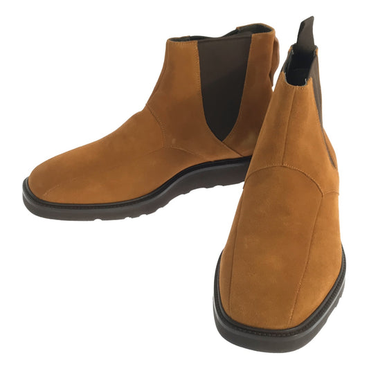 【美品】  Needles / ニードルス | SQUARE TOE CHELSEA BOOT / スエード サイドゴア チェルシー ブーツ | 41 | brown | メンズ