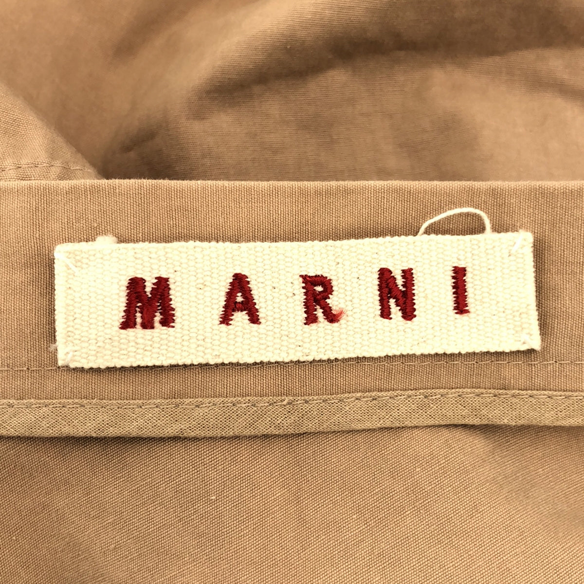 MARNI / マルニ | コットン 立体切替 フレアスカート | 36 | レディース