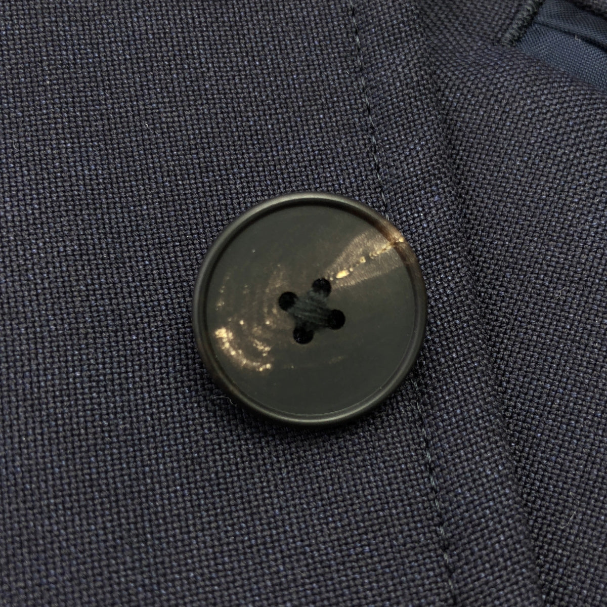 LOEFF / 로에프 | 2B 싱글 브레스트 테일러드 재킷 | 0 | 네이비 | 여성