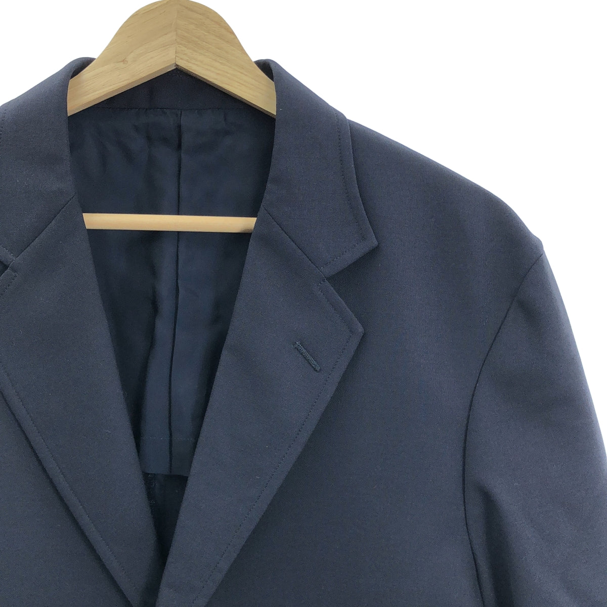 LOEFF / 로에프 | 2B 싱글 브레스트 테일러드 재킷 | 0 | 네이비 | 여성