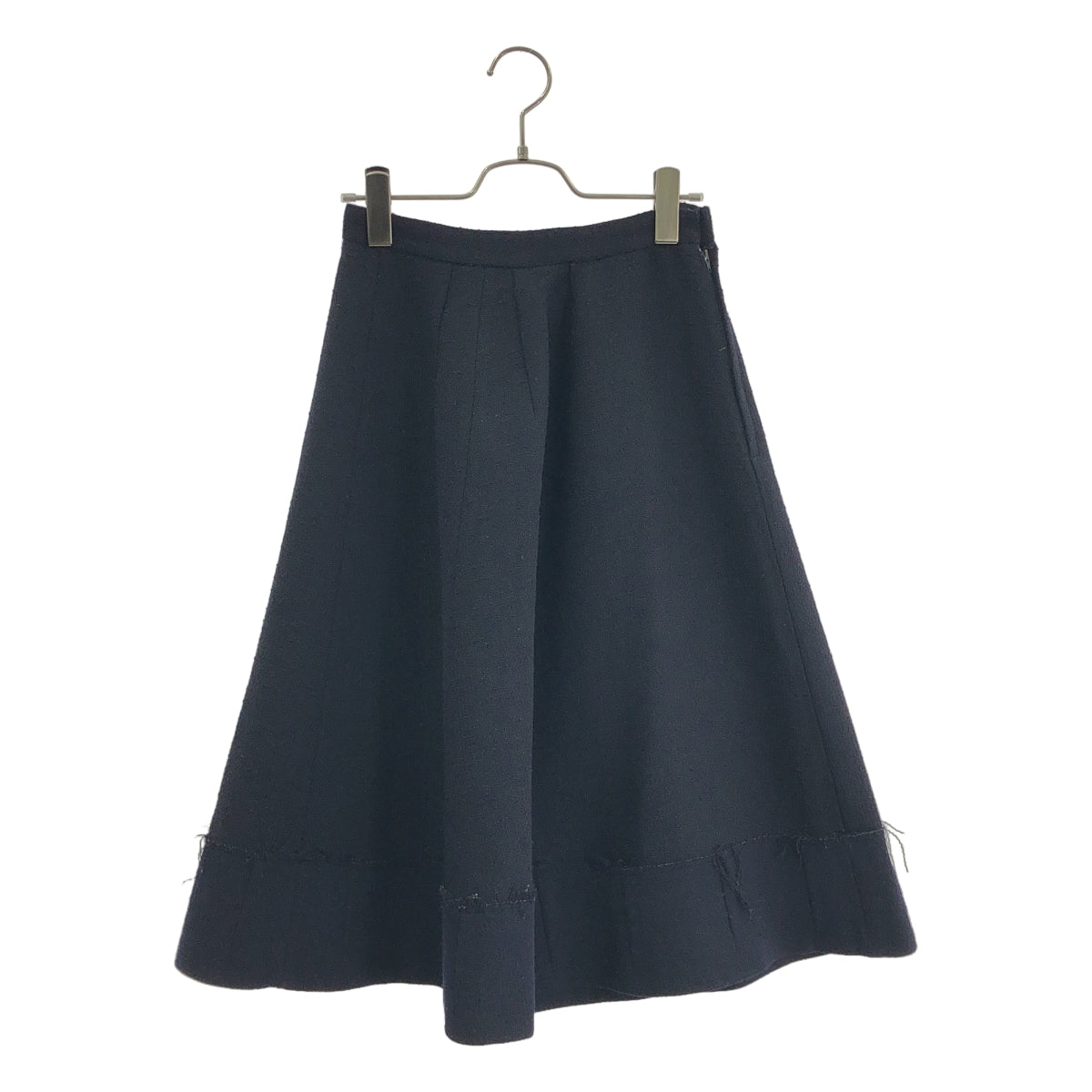 COMME des GARCONS / コムデギャルソン | AD1999 | ウール カットオフ フレア ロングスカート | S | レディース