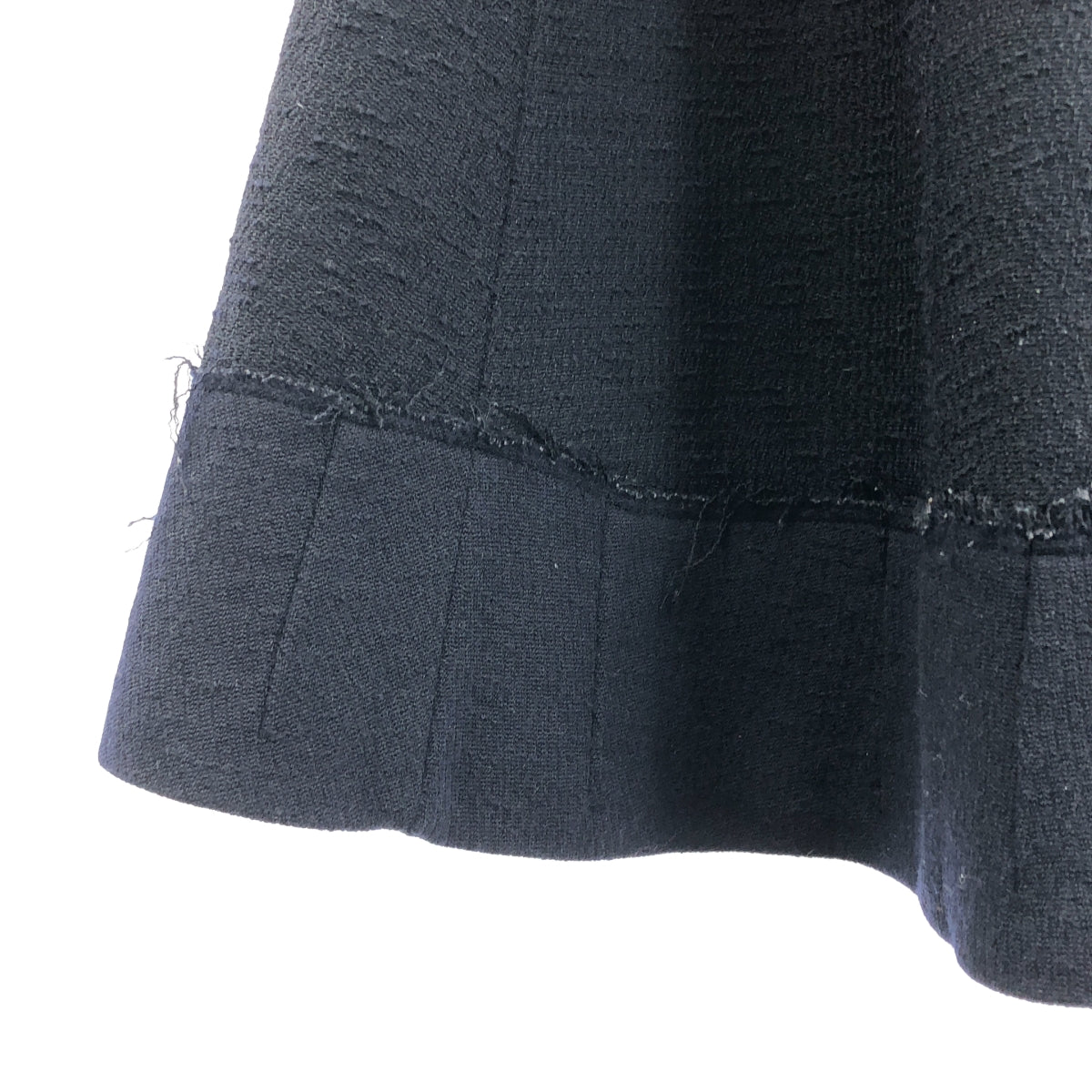 COMME des GARCONS / コムデギャルソン | AD1999 | ウール カットオフ フレア ロングスカート | S | レディース