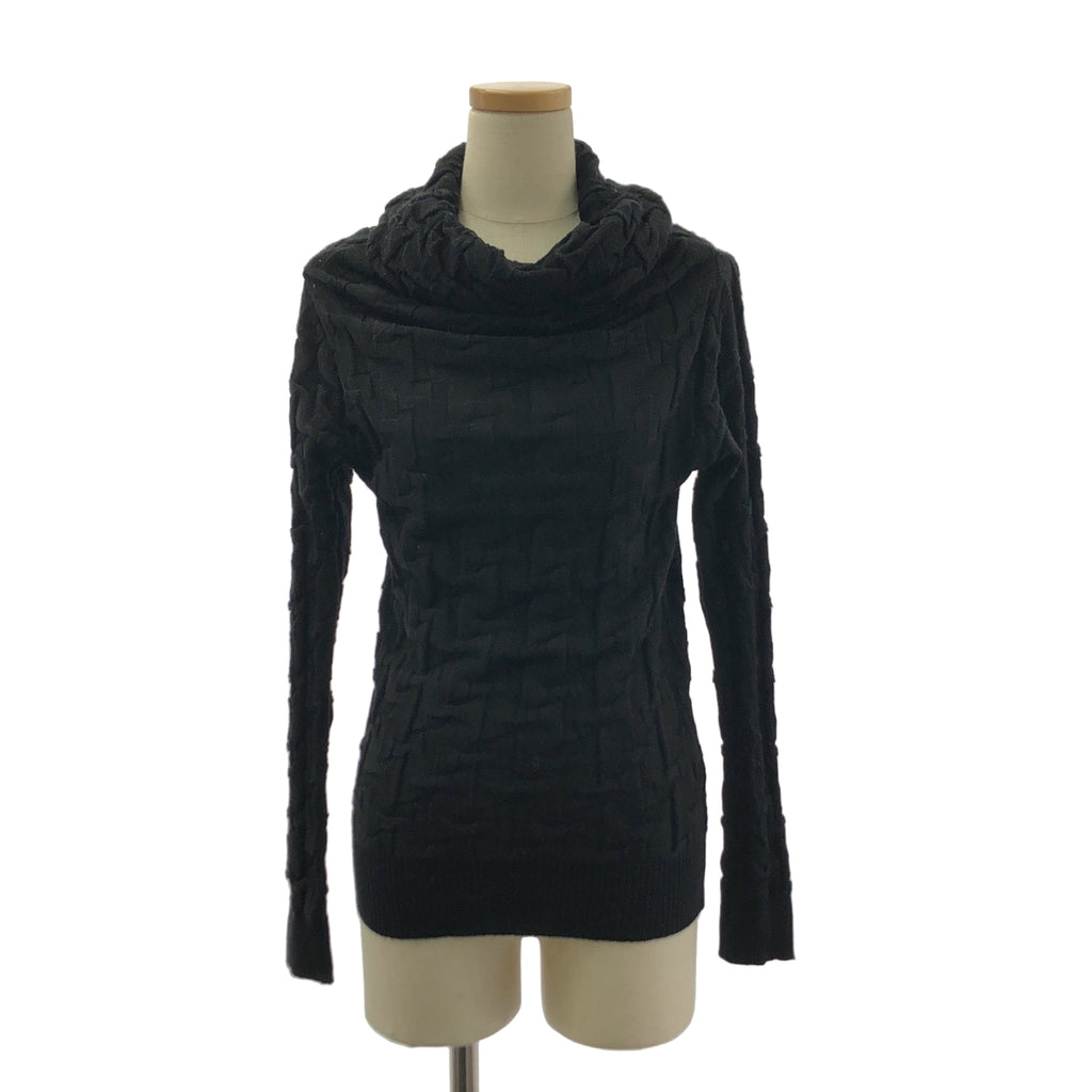 COMME des GARÇONS | 經編布料1999秋冬 |羊毛高領針織衫 |