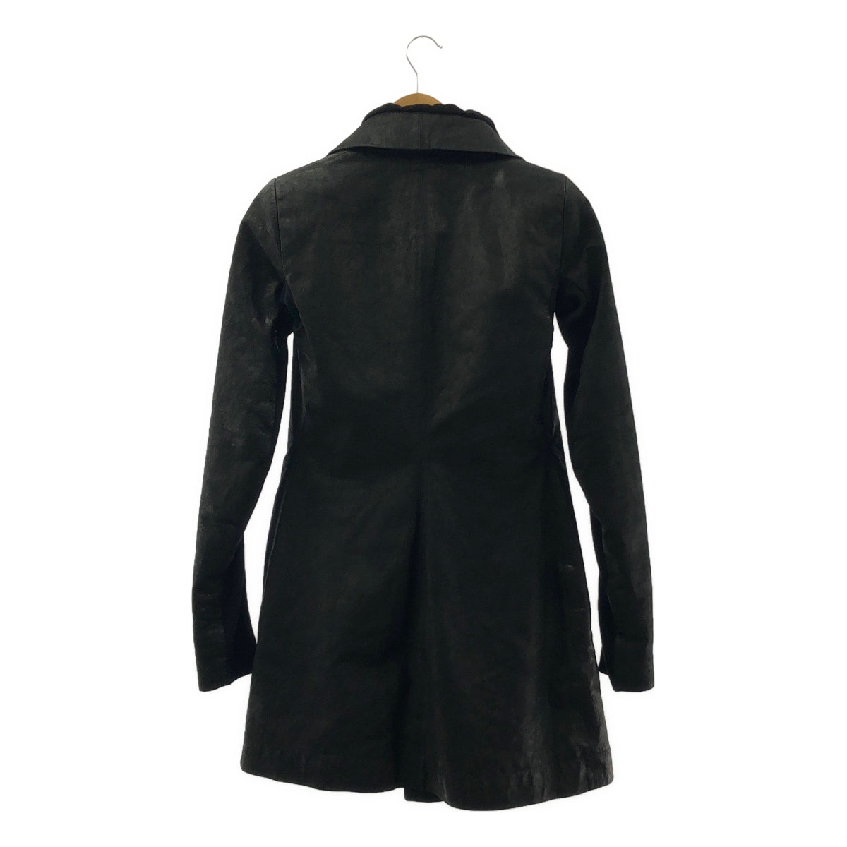 リックオウエンス　コート　Rick Owens レザー Rick Owens / リックオウエンス | レザー ハイネック ライダース