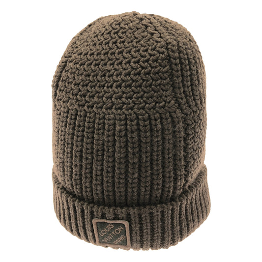 Louis Vuitton | Wool knit hat with logo patch |