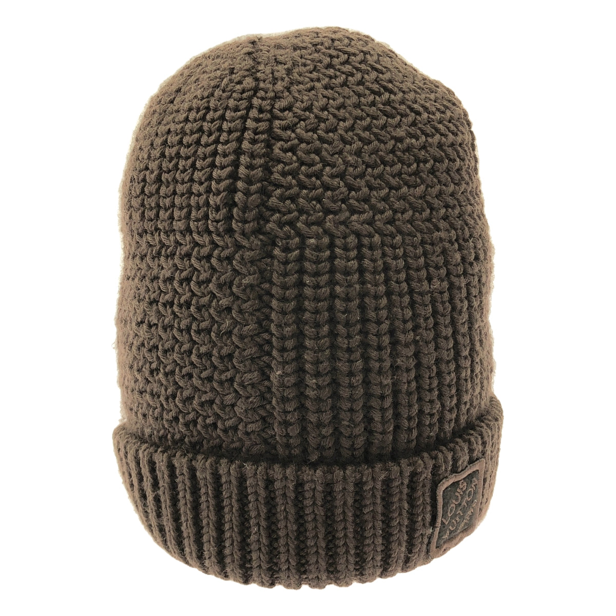 Louis Vuitton | Wool knit hat with logo patch |