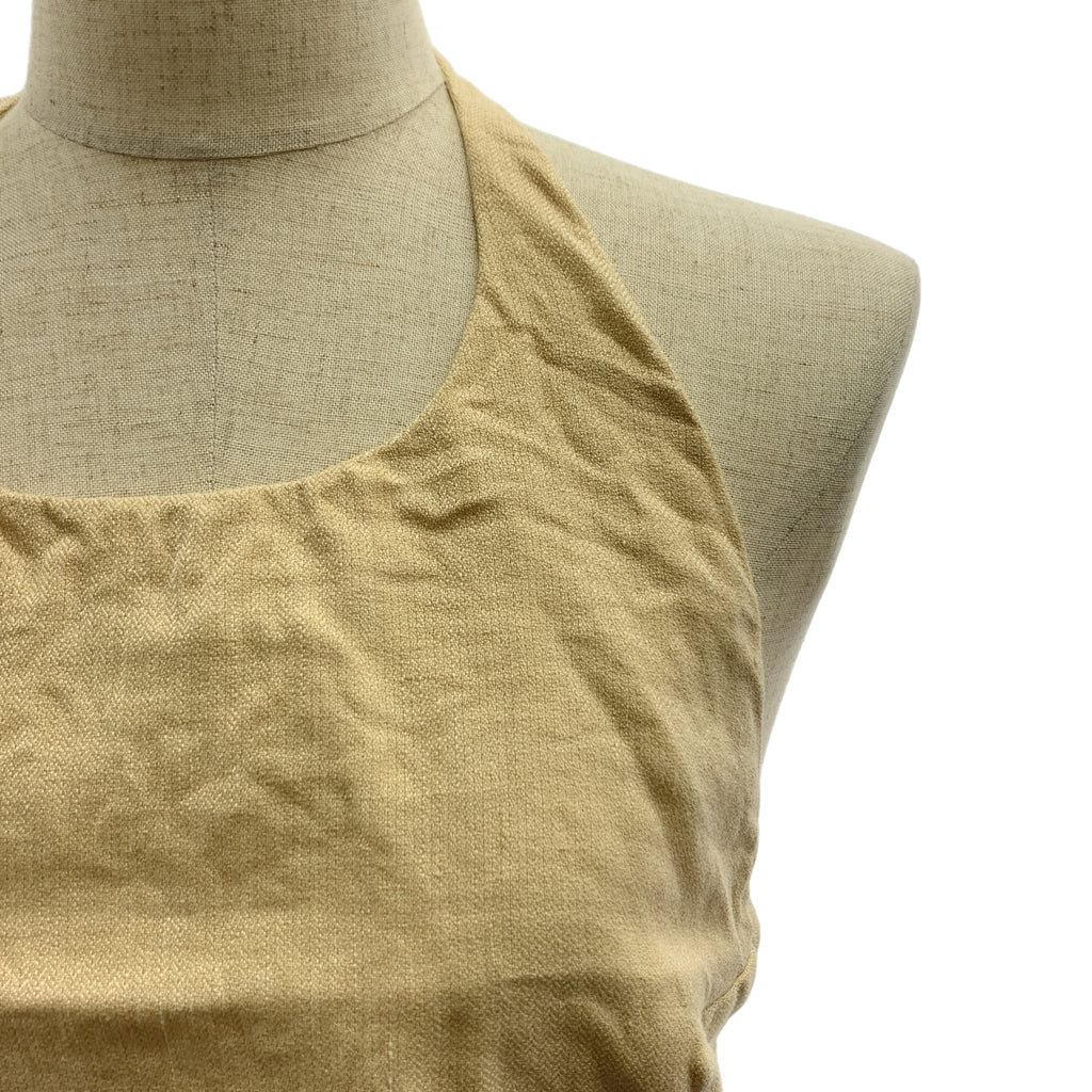 內田文香 | 亞麻混紡背帶背心 | F碼 | 女款