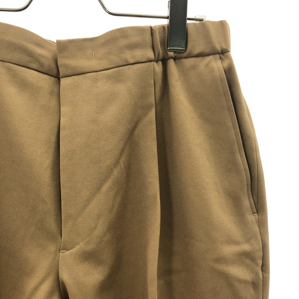 CABaN | 羊毛華達呢單褶錐形褲 | L碼 | 男士