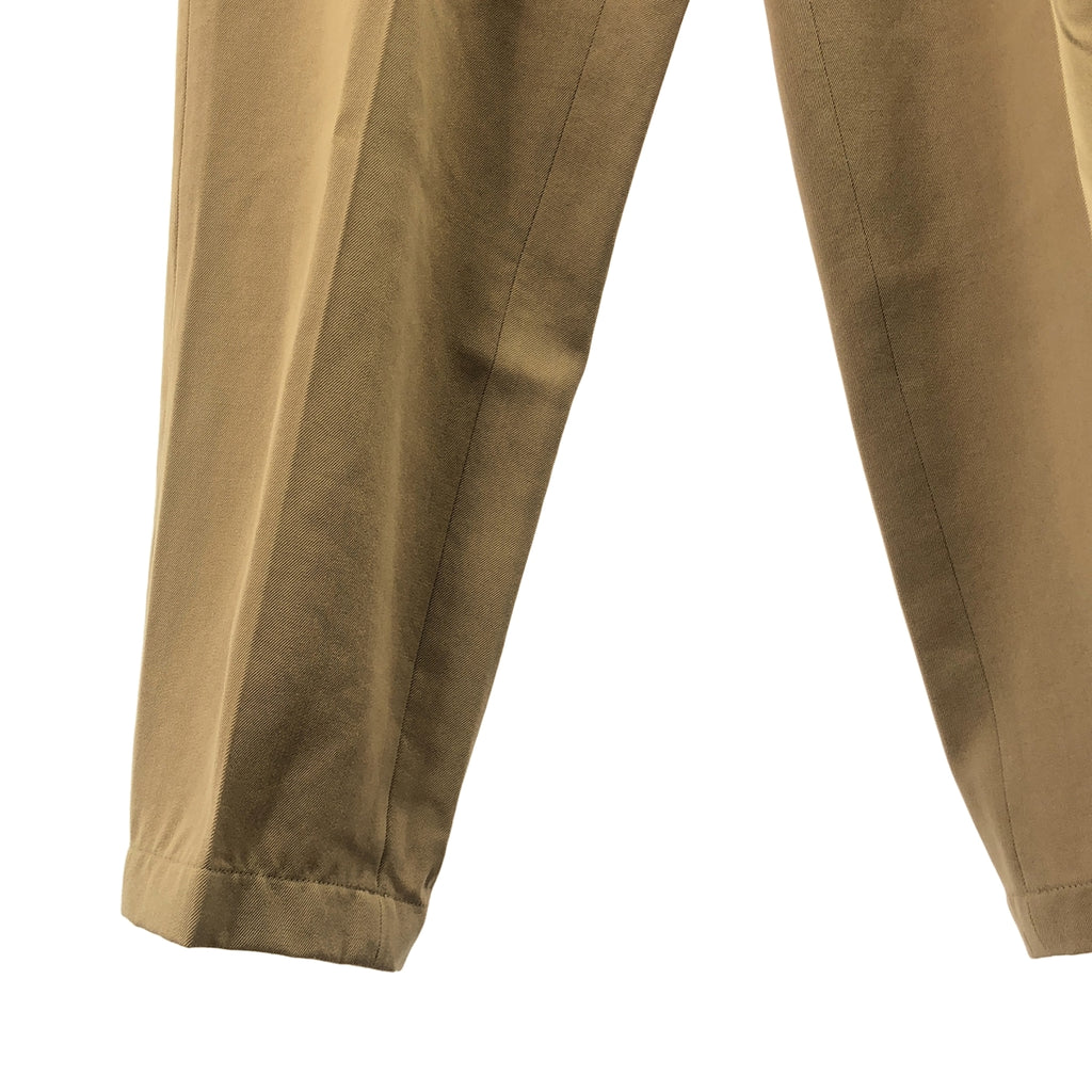 CABaN | 羊毛華達呢單褶錐形褲 | L碼 | 男士