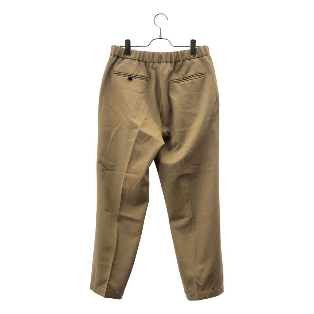 CABaN | 羊毛華達呢單褶錐形褲 | L碼 | 男士