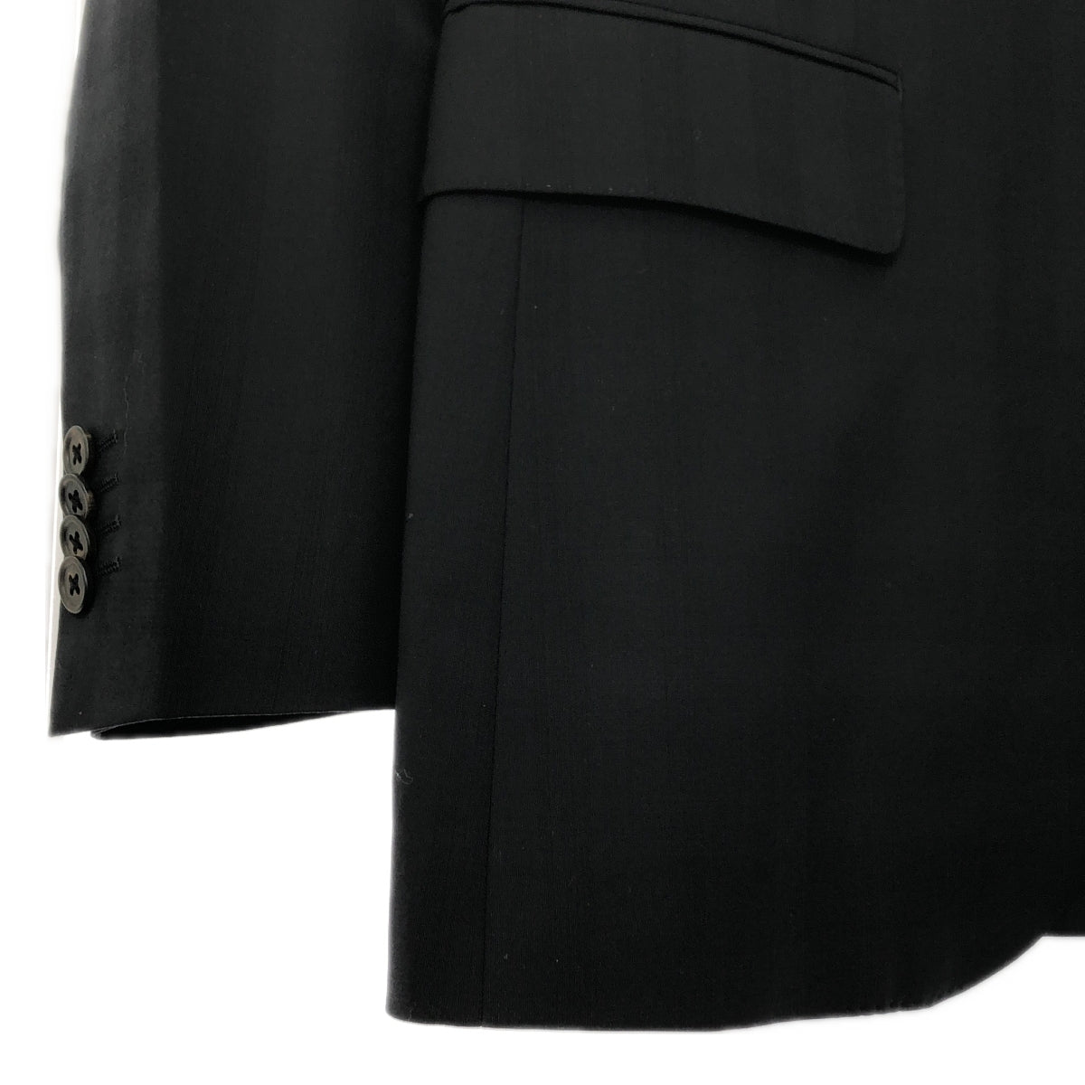 Paul Smith London / 폴 스미스 런던 | 설치 정장 LUIGI BOTTO 루이지 봇 울 섀도우 체크 2B 테일러드 재킷 / 슬랙스 | L | 네이비 | 남성